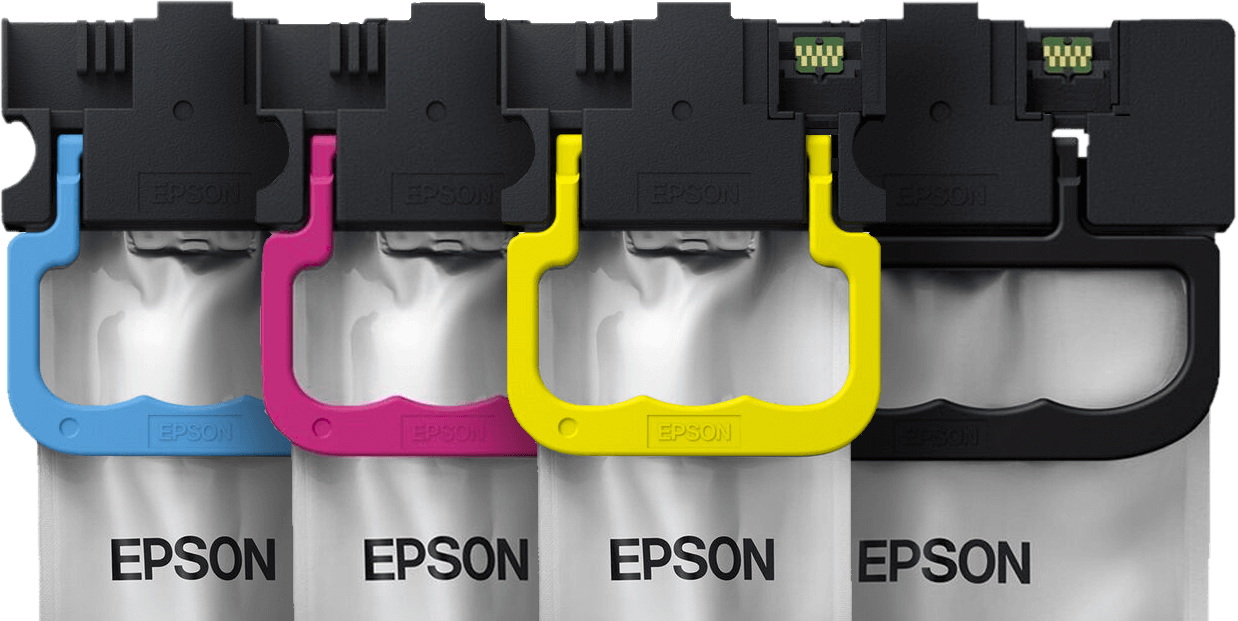 coleção de tintas epson